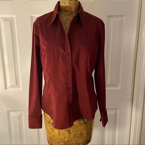 New York & Company Stretch Fitted Stretch shirt